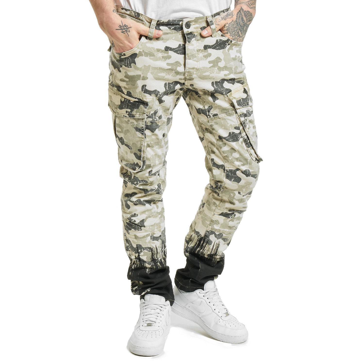 Splatter Cargo Pants