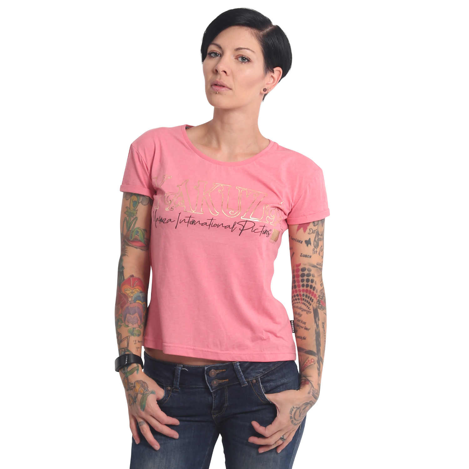 Dámské tílko Glory Box Fit T-Shirt tea/rose/blend XS