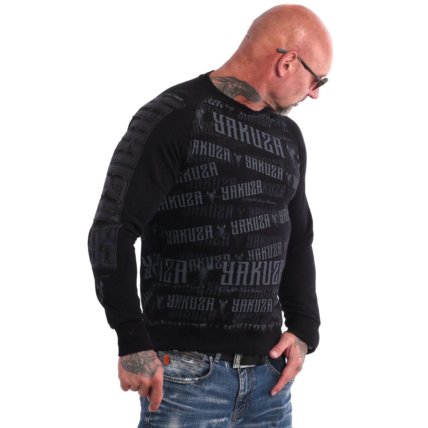 893Allover Raglan Sweatshirt