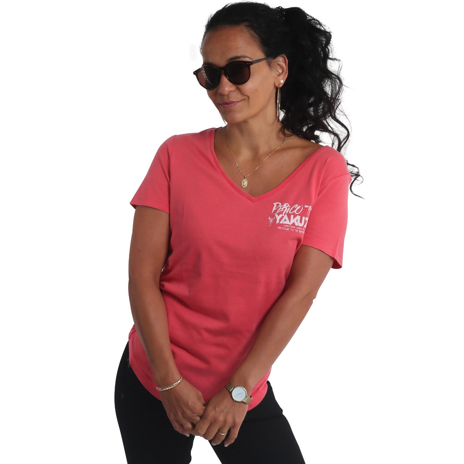 Perico Dye V Neck T-Shirt