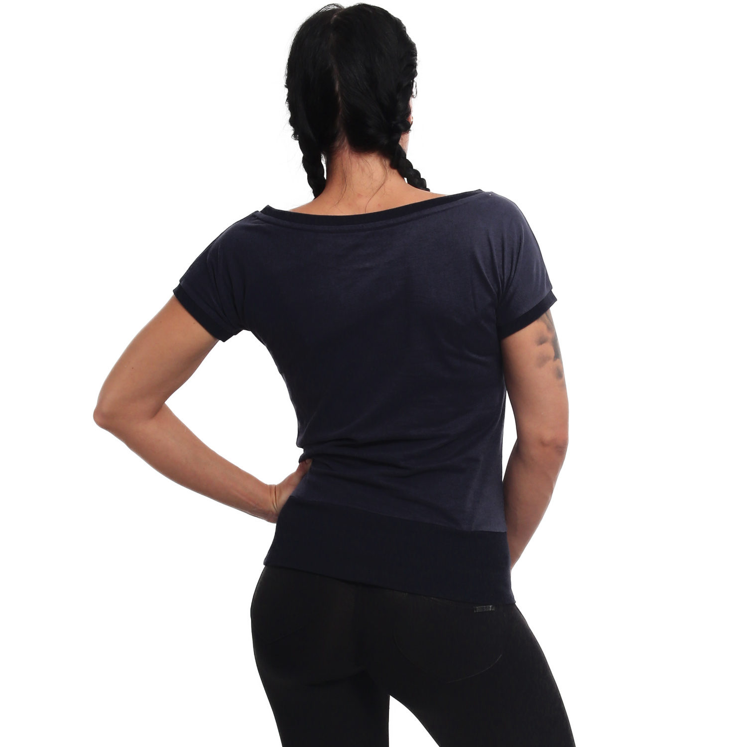 Yakuza dámské tílko Believe Wide Crew Neck T-Shirt parisian/night XS