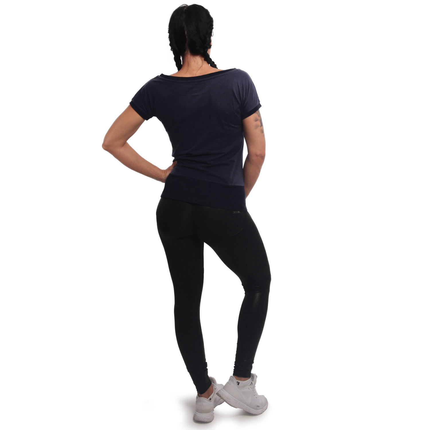 Yakuza dámské tílko Believe Wide Crew Neck T-Shirt parisian/night XS