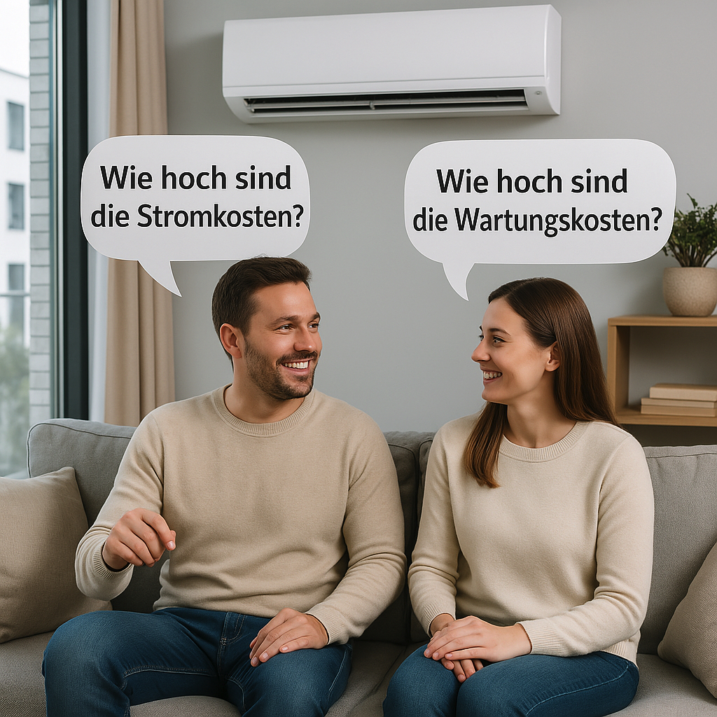 Welche laufenden Kosten entstehen bei einer Klimaanlage?