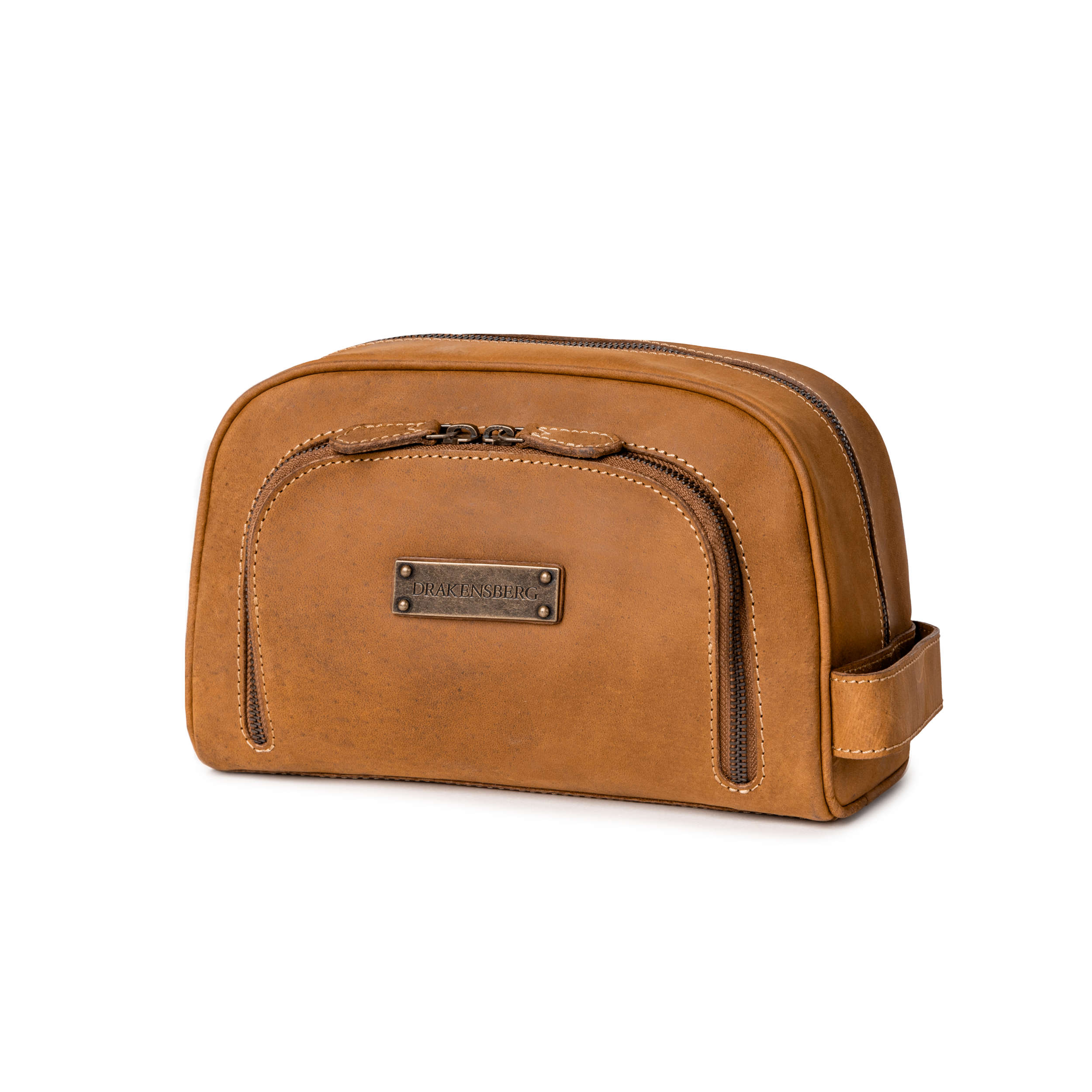 DRAKENSBERG Dopp Kit Ben Cognac Brown leather