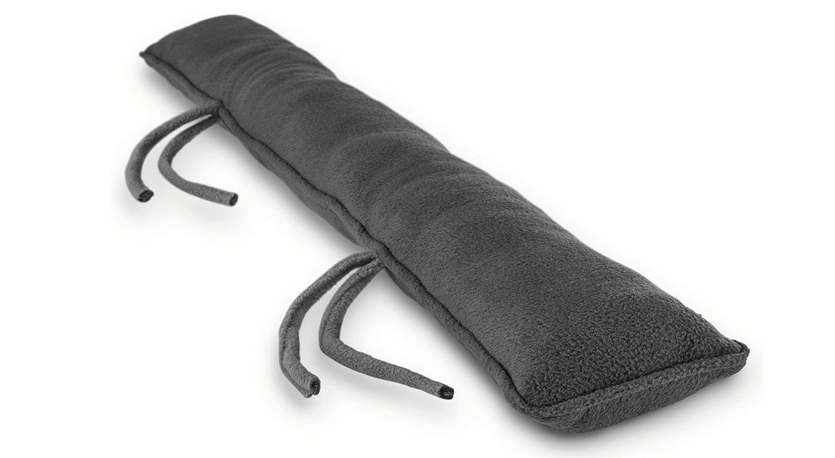 Fowong Zugluftstopper 97x10cm - Schwere Türdichtung Mit Klettverschluss