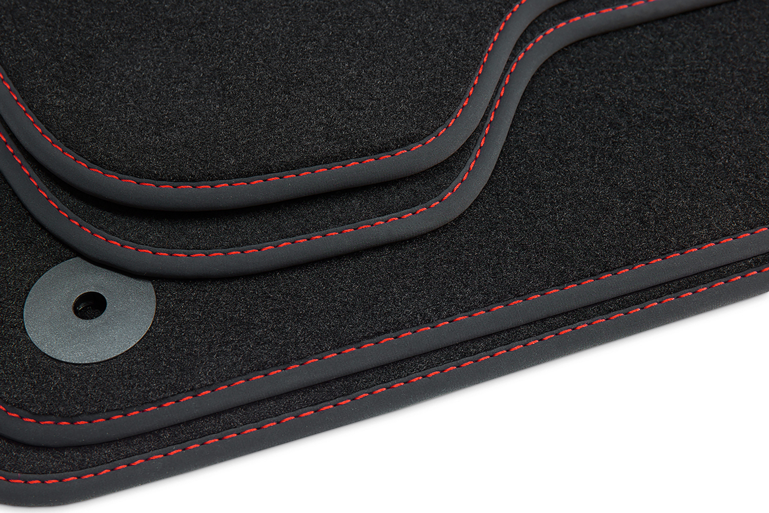 Cupra Ateca Premium Textilfußmatten 4 tlg. Fußmatten Satz Seat Schwarz  Carbon Leder