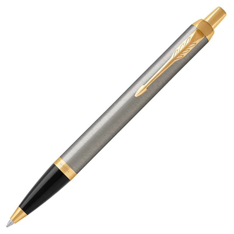 Parker Kugelschreiber PARKER IM Brushed Metal G.C. LordPen exklusive Schreibgeräte