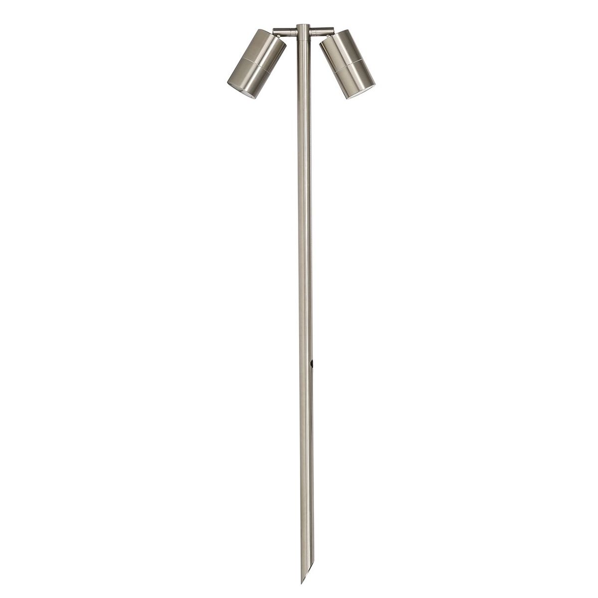 Gartenstrahler LED leuchte einstellbar 316 Edelstah mit Erdspieß rostfrei