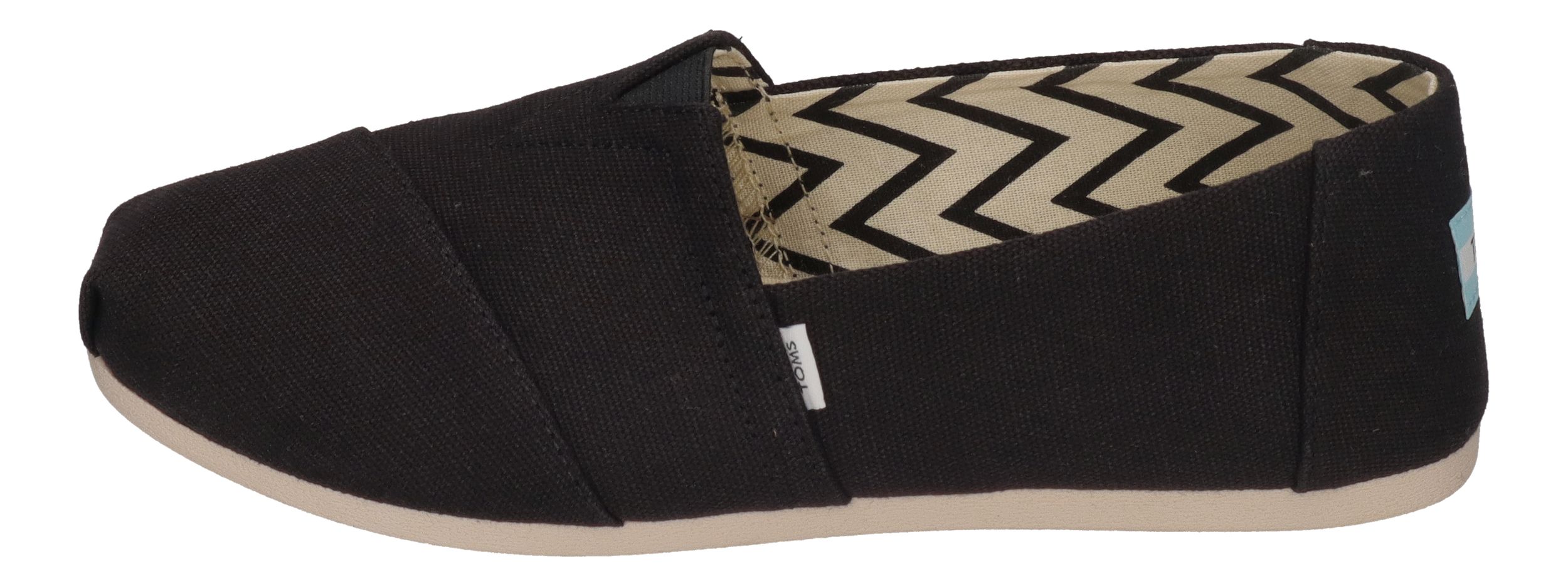 TOMS Damenschuhe ALPARGATA 10017732 black white