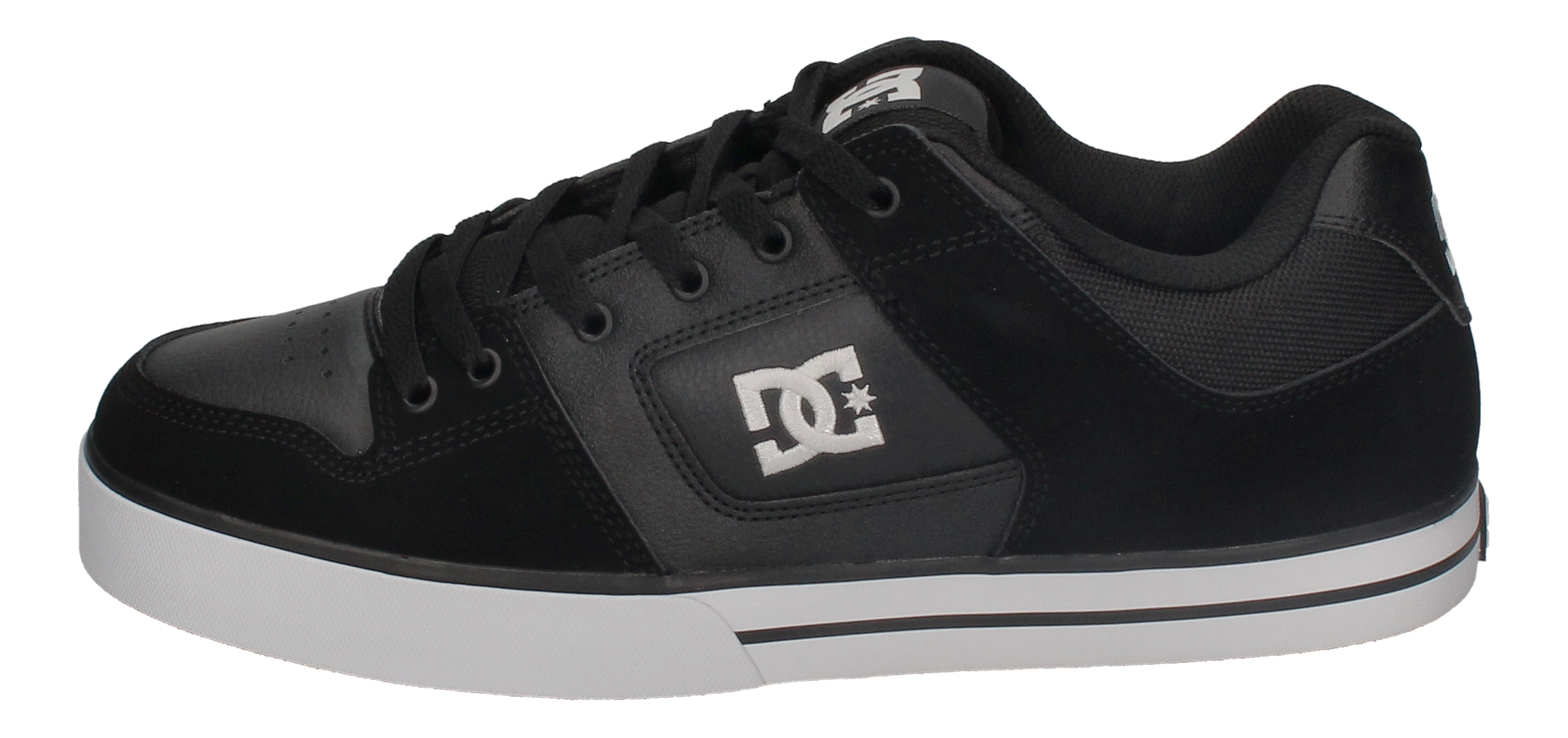 Dc Schuhe In Ubergrossen Pure Black White Noco Shoes De