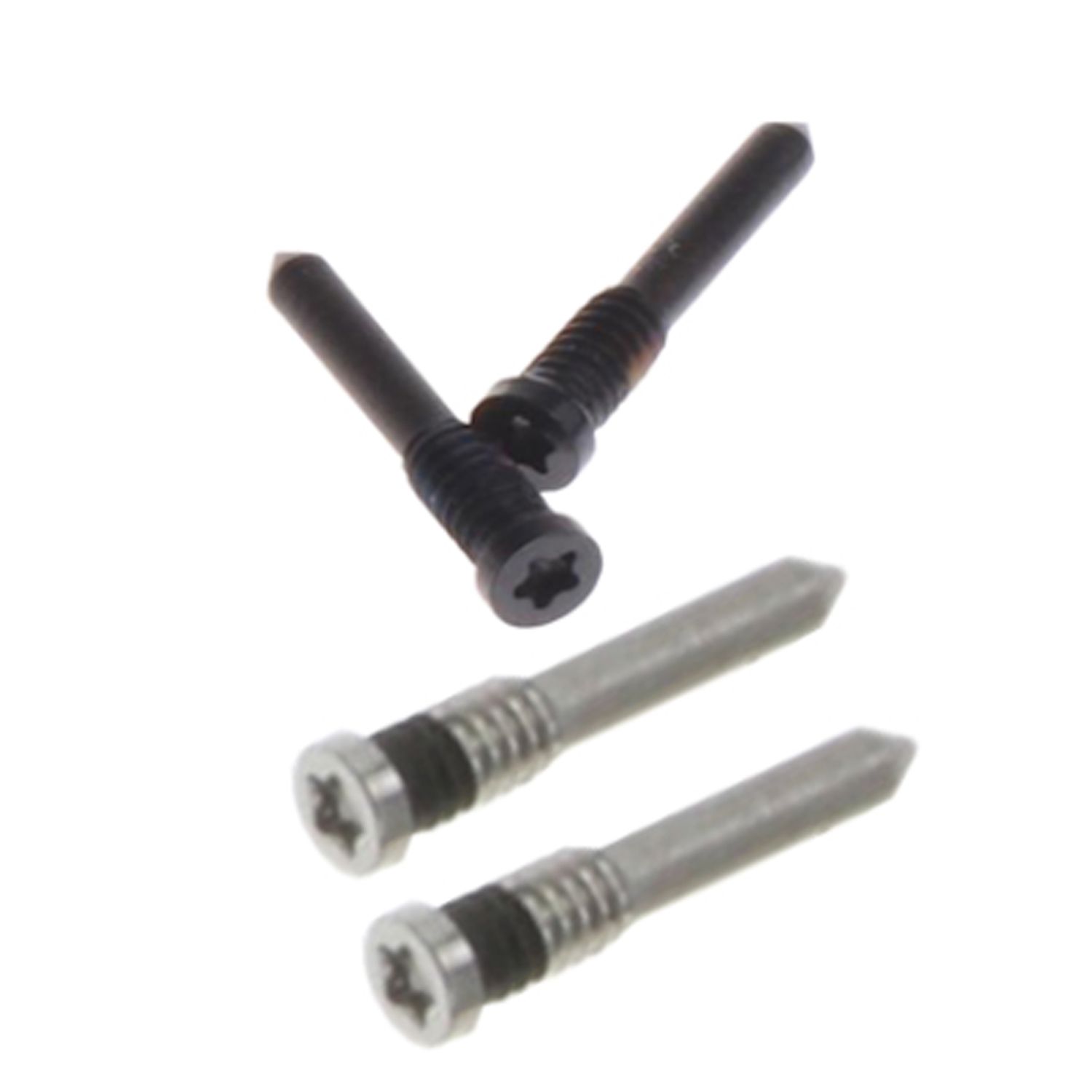Produktbild von 2 X Für IPhone X (10) Schrauben Schraube Screw Pentalobe 5 Stern Torx Black