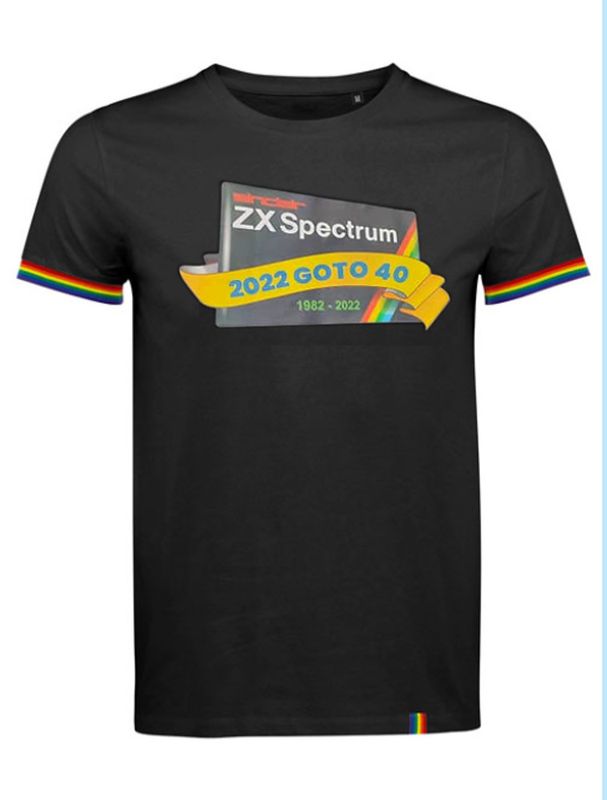 Sinclair ZX Spectrum - Spectrum40 SOLS T-Shirt 40th